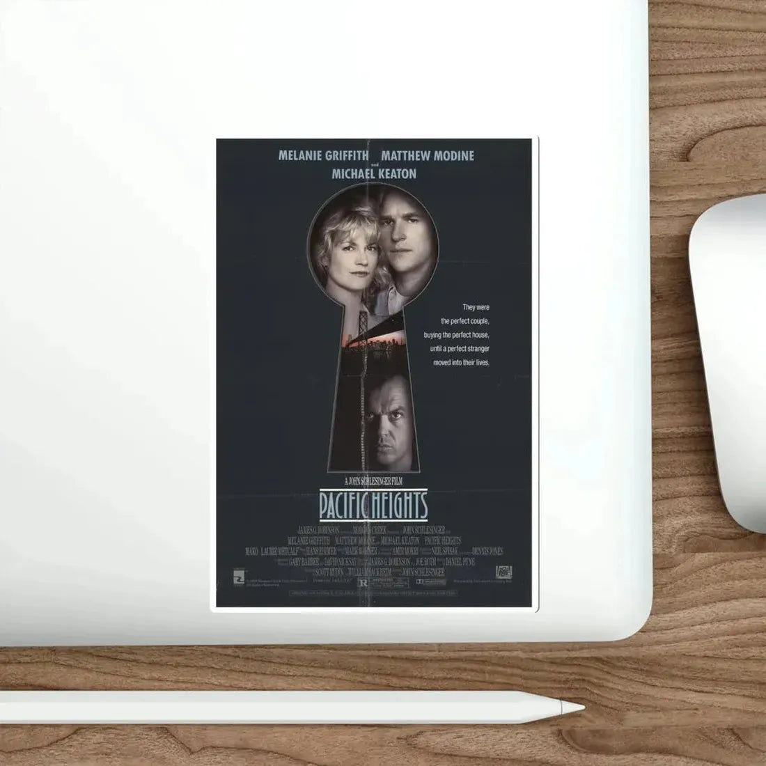 Pacific Heights 1990 Movie Poster STICKER Vinyl Die-Cut Decal - The Sticker Space