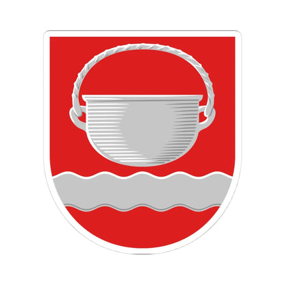 Padasjoki.vaakuna (Finland) (Coat of Arms) STICKER Vinyl Kiss-Cut Decal 4 Inch White - The Sticker Space