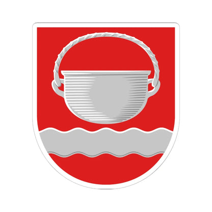 Padasjoki.vaakuna (Finland) (Coat of Arms) STICKER Vinyl Kiss-Cut Decal 6 Inch White - The Sticker Space