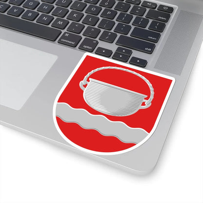 Padasjoki.vaakuna (Finland) (Coat of Arms) STICKER Vinyl Kiss-Cut Decal - The Sticker Space