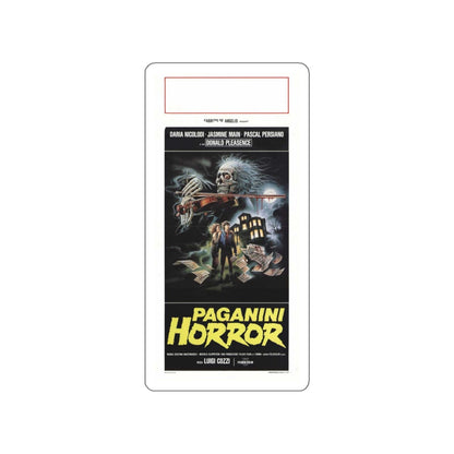 PAGANINI HORROR 1988 Movie Poster STICKER Vinyl Die-Cut Decal-White-The Sticker Space