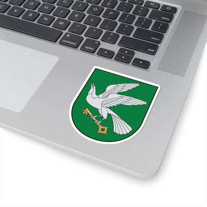 Pagėgiai COA (Lithuania) (Coat of Arms) STICKER Vinyl Kiss-Cut Decal - The Sticker Space