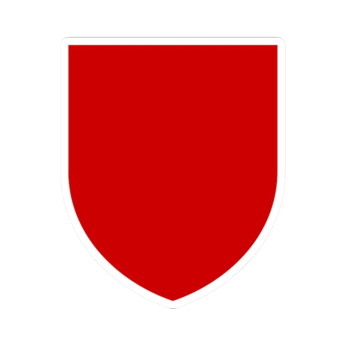 Pahonia-contour bg-shield-arms (Belarus) (Coat of Arms) STICKER Vinyl Kiss-Cut Decal 2 Inch White - The Sticker Space