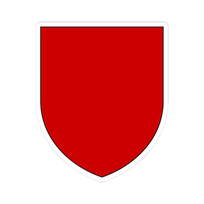 Pahonia-contour bg-shield-arms black edge (Belarus) (Coat of Arms) STICKER Vinyl Kiss-Cut Decal 3 Inch White - The Sticker Space