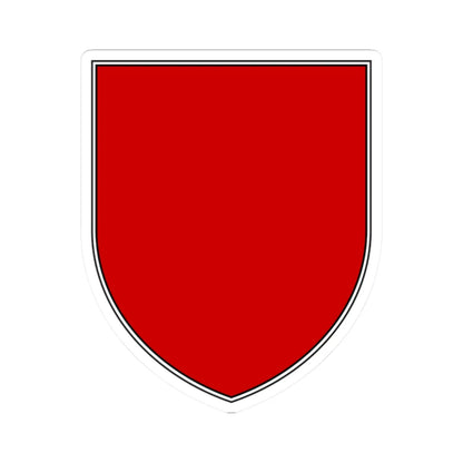 Pahonia-contour bg-shield-arms double black edge (Belarus) (Coat of Arms) STICKER Vinyl Kiss-Cut Decal 2 Inch White - The Sticker Space