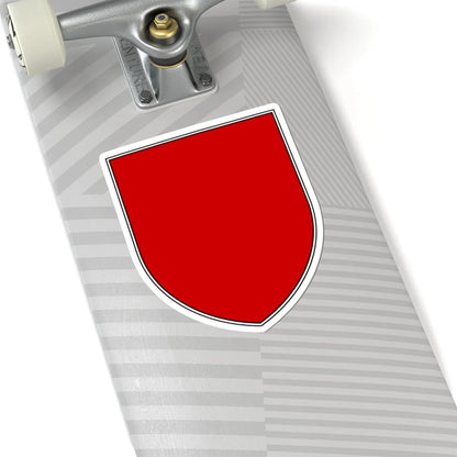 Pahonia-contour bg-shield-arms double black edge (Belarus) (Coat of Arms) STICKER Vinyl Kiss-Cut Decal - The Sticker Space