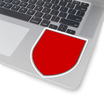 Pahonia-contour bg-shield-arms double black edge (Belarus) (Coat of Arms) STICKER Vinyl Kiss-Cut Decal - The Sticker Space