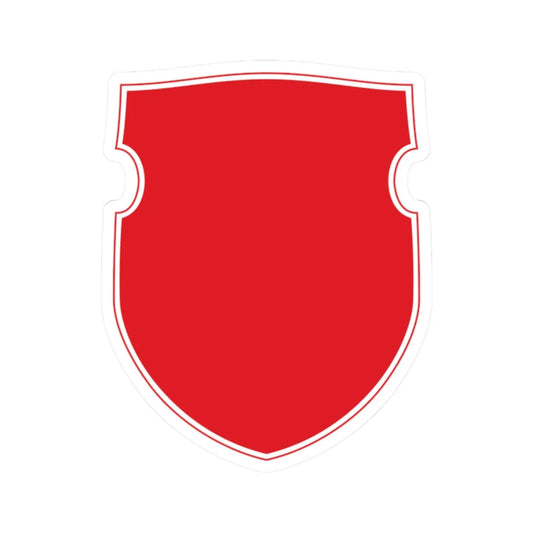 Pahonia-contour bg-shield (Belarus) (Coat of Arms) STICKER Vinyl Kiss-Cut Decal 2 Inch White - The Sticker Space