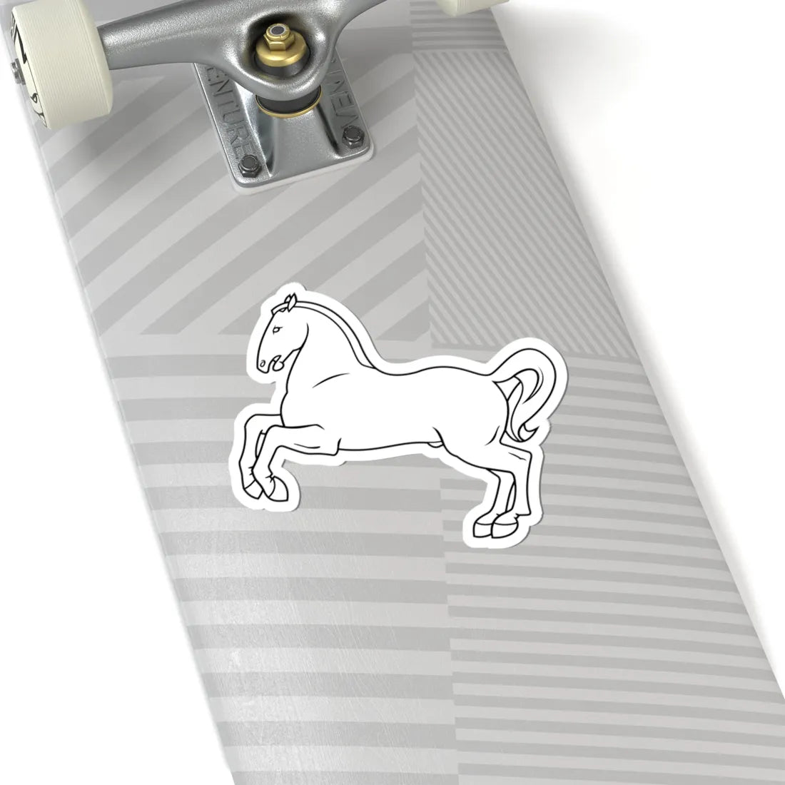 Pahonia-contour horse only (Belarus) (Coat of Arms) STICKER Vinyl Kiss-Cut Decal - The Sticker Space