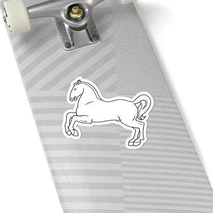 Pahonia-contour horse only (Belarus) (Coat of Arms) STICKER Vinyl Kiss-Cut Decal - The Sticker Space