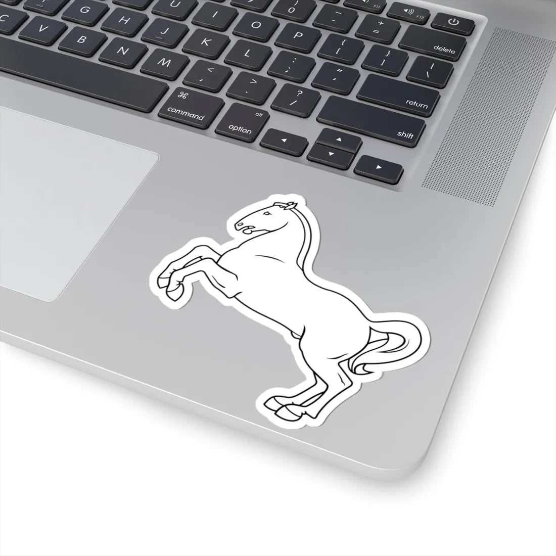 Pahonia-contour horse only (Belarus) (Coat of Arms) STICKER Vinyl Kiss-Cut Decal - The Sticker Space