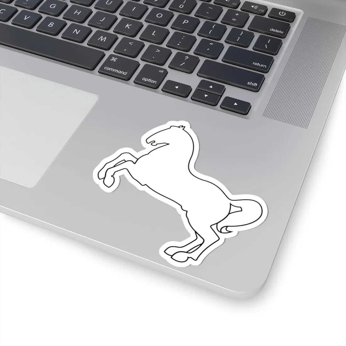 Pahonia-contour horse sketch (Belarus) (Coat of Arms) STICKER Vinyl Kiss-Cut Decal - The Sticker Space