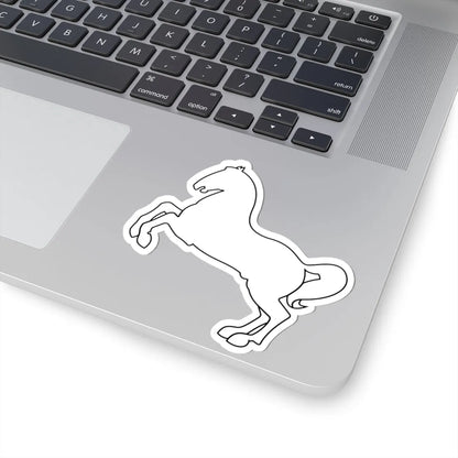 Pahonia-contour horse sketch (Belarus) (Coat of Arms) STICKER Vinyl Kiss-Cut Decal - The Sticker Space