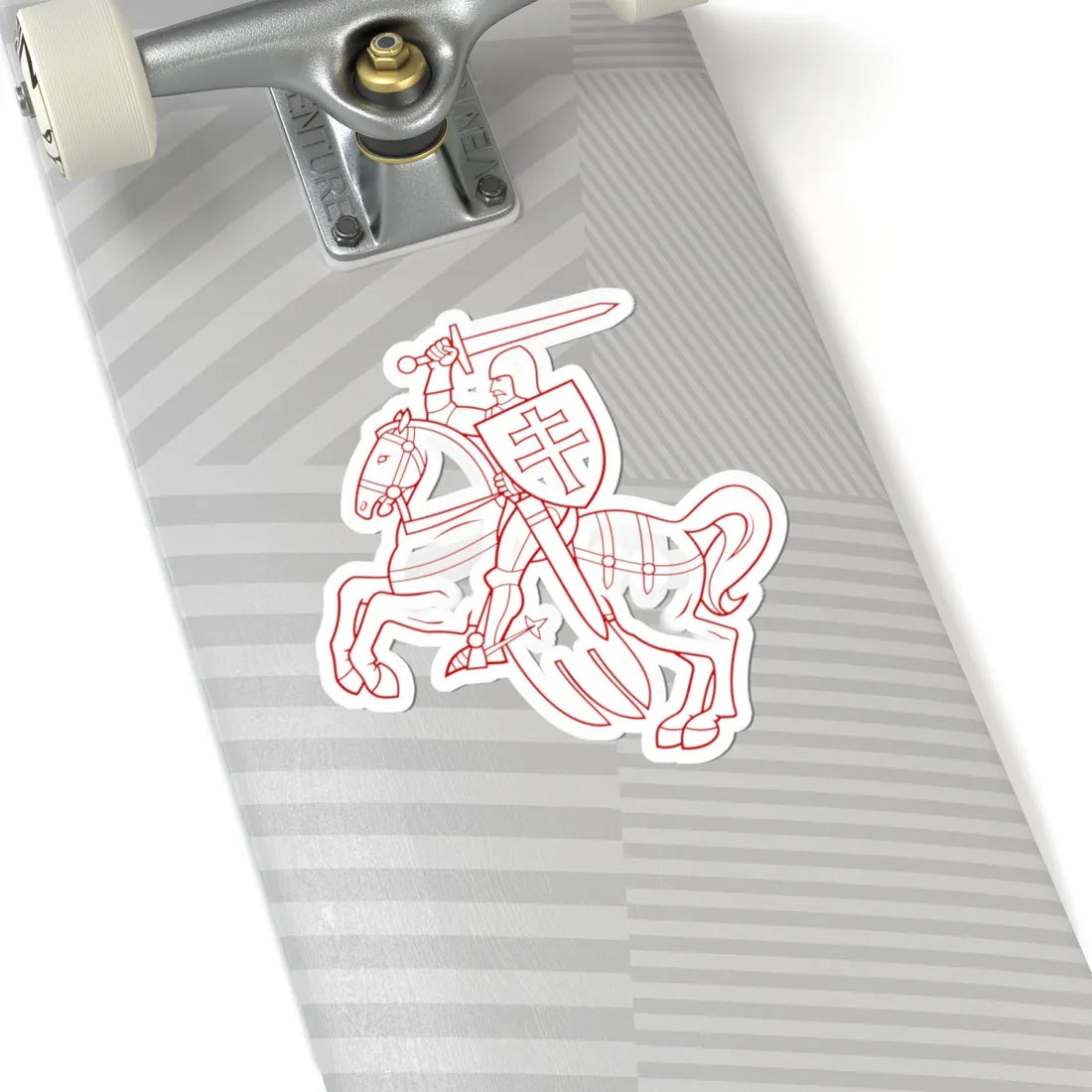 Pahonia-contour no fill (Belarus) (Coat of Arms) STICKER Vinyl Kiss-Cut Decal - The Sticker Space