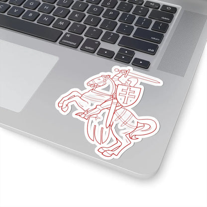 Pahonia-contour no fill (Belarus) (Coat of Arms) STICKER Vinyl Kiss-Cut Decal - The Sticker Space