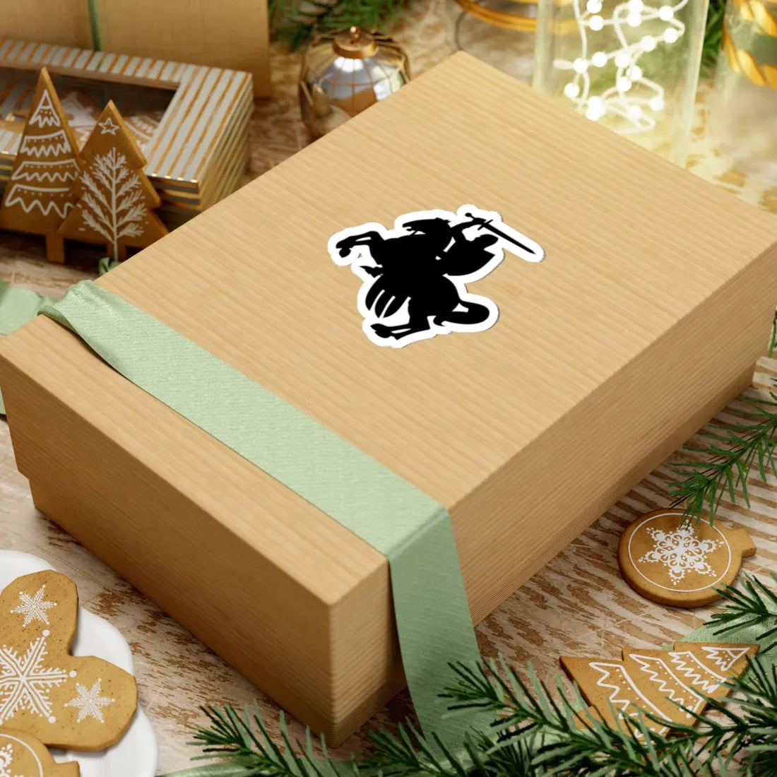 Pahonia-contour pahonia silhouette (Belarus) (Coat of Arms) STICKER Vinyl Kiss-Cut Decal - The Sticker Space