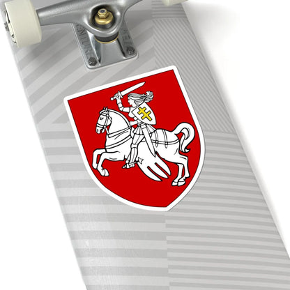 Pahonia womens version (Belarus) (Coat of Arms) STICKER Vinyl Kiss-Cut Decal - The Sticker Space