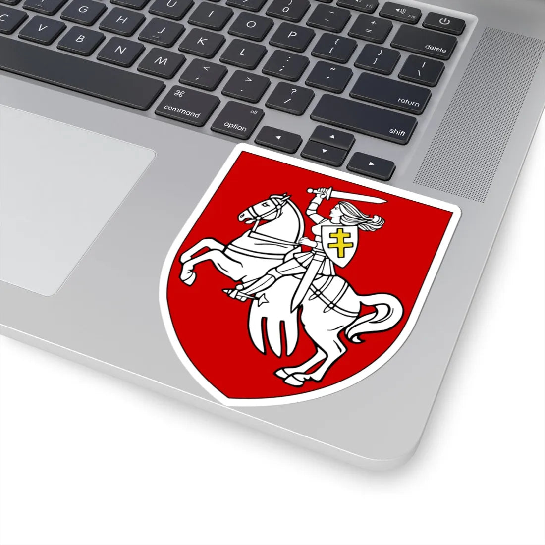 Pahonia womens version (Belarus) (Coat of Arms) STICKER Vinyl Kiss-Cut Decal - The Sticker Space