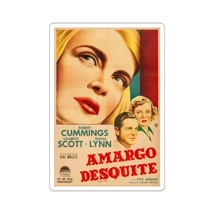 Paid in Full 1950 v2 Movie Poster - STICKER Vinyl Kiss-Cut Decal 3 Inch White - The Sticker Space