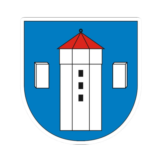 Paide vapp (Estonia) (Coat of Arms) STICKER Vinyl Kiss-Cut Decal 2 Inch White - The Sticker Space