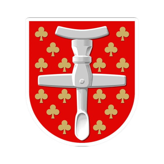 Paimio vaakuna (Finland) (Coat of Arms) STICKER Vinyl Kiss-Cut Decal 2 Inch White - The Sticker Space