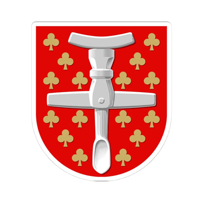 Paimio vaakuna (Finland) (Coat of Arms) STICKER Vinyl Kiss-Cut Decal 4 Inch White - The Sticker Space