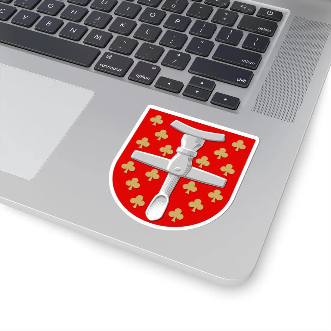 Paimio vaakuna (Finland) (Coat of Arms) STICKER Vinyl Kiss-Cut Decal - The Sticker Space
