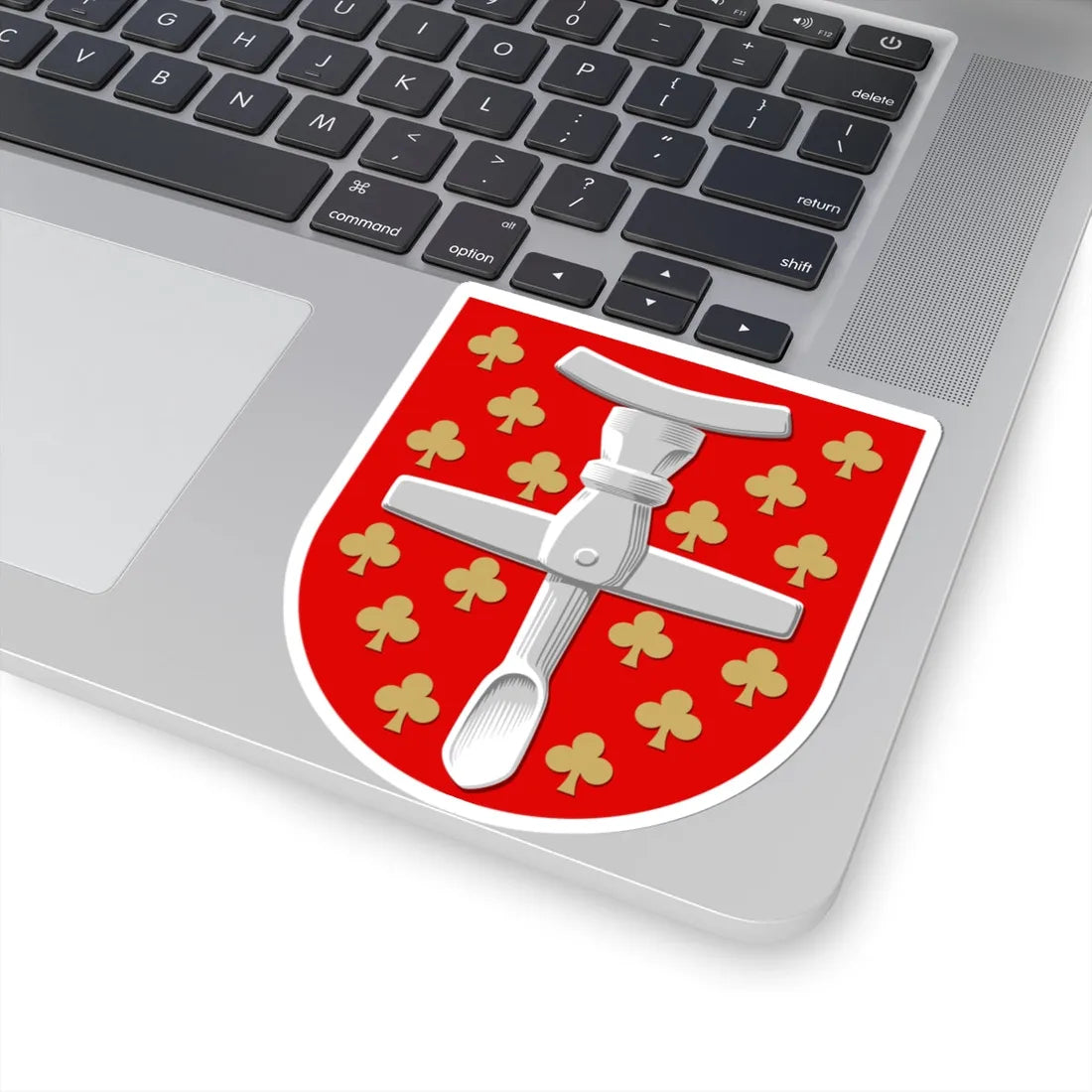 Paimio vaakuna (Finland) (Coat of Arms) STICKER Vinyl Kiss-Cut Decal - The Sticker Space