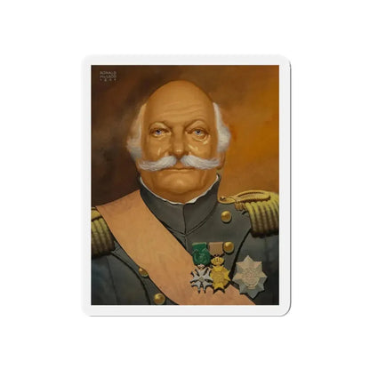 Pair of Portraits (2) (Magazine Illustration) Refrigerator Magnet - The Sticker Space