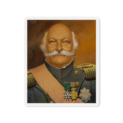 Pair of Portraits (2) (Magazine Illustration) Refrigerator Magnet - The Sticker Space