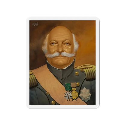 Pair of Portraits (2) (Magazine Illustration) Refrigerator Magnet - The Sticker Space