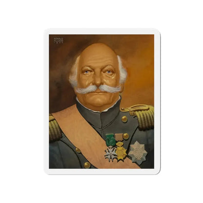 Pair of Portraits (2) (Magazine Illustration) Refrigerator Magnet - The Sticker Space