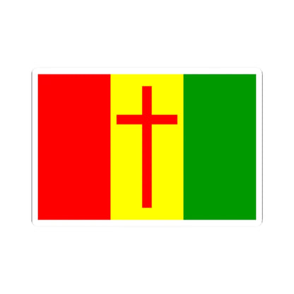 Pakistan Christian Congress Flag (Pakistan) STICKER Vinyl Kiss-Cut Decal 2 Inch White - The Sticker Space