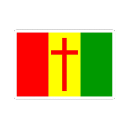Pakistan Christian Congress Flag (Pakistan) STICKER Vinyl Kiss-Cut Decal 6 Inch White - The Sticker Space