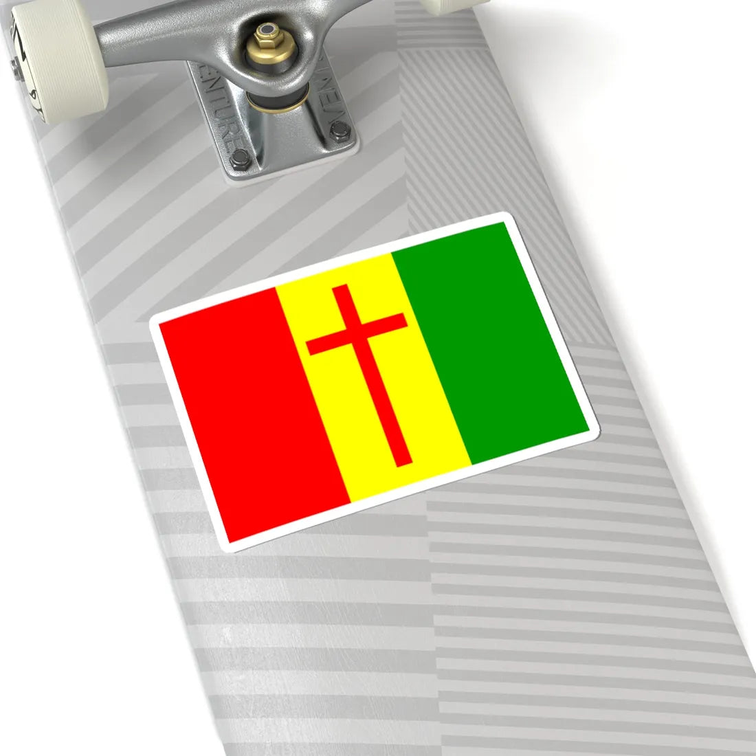 Pakistan Christian Congress Flag (Pakistan) STICKER Vinyl Kiss-Cut Decal - The Sticker Space
