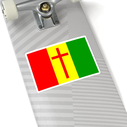 Pakistan Christian Congress Flag (Pakistan) STICKER Vinyl Kiss-Cut Decal - The Sticker Space