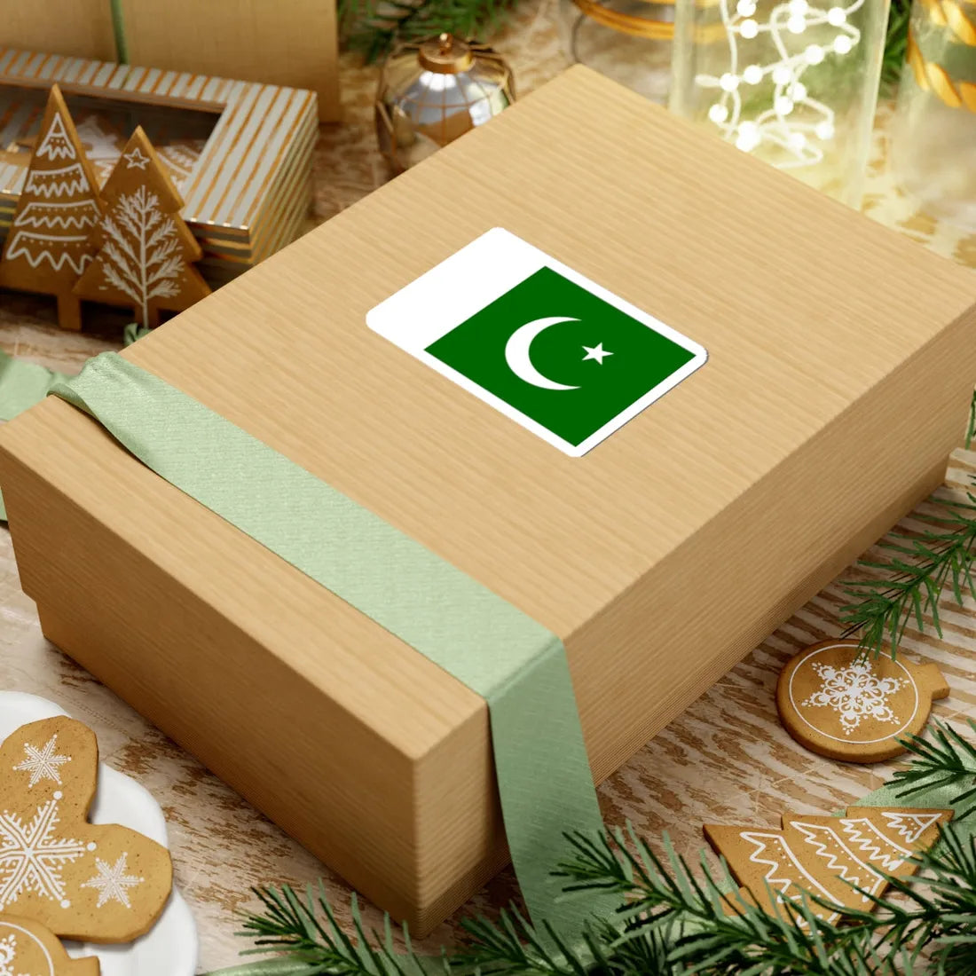 Pakistan flag (Pakistan) STICKER Vinyl Kiss-Cut Decal - The Sticker Space