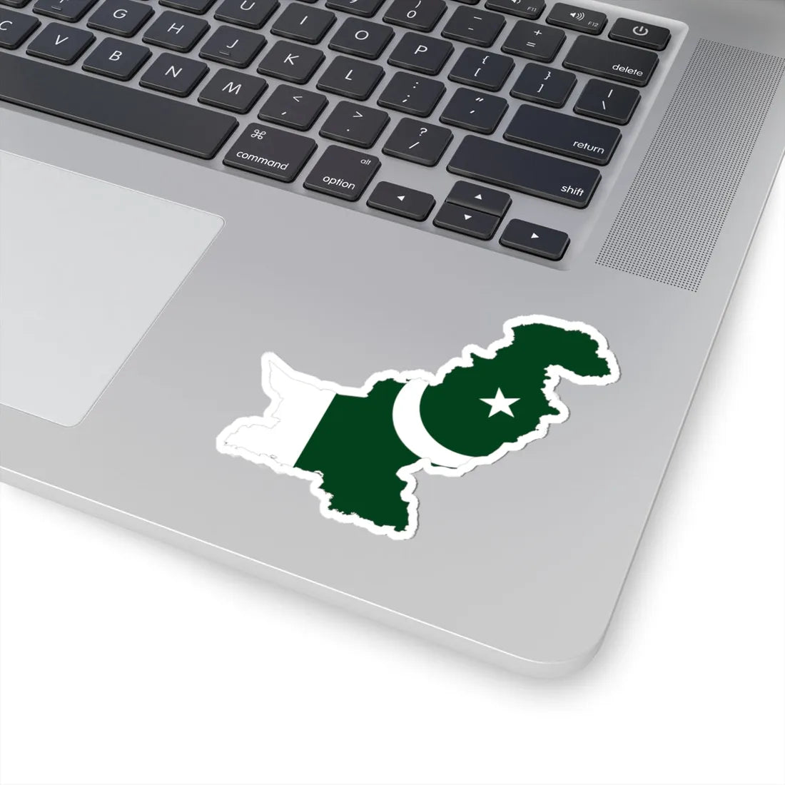 Pakistan-Flagmap (Pakistan) STICKER Vinyl Kiss-Cut Decal - The Sticker Space