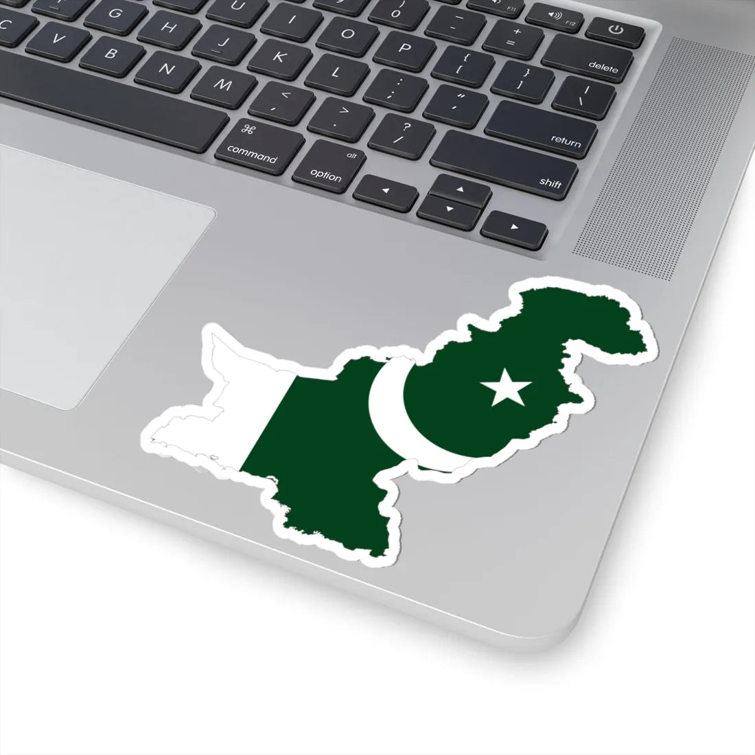 Pakistan-Flagmap (Pakistan) STICKER Vinyl Kiss-Cut Decal - The Sticker Space