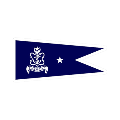 Pakistan Navy Commodore (Pakistan) STICKER Vinyl Kiss-Cut Decal 2 Inch White - The Sticker Space