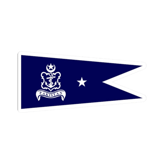 Pakistan Navy Commodore (Pakistan) STICKER Vinyl Kiss-Cut Decal 2 Inch White - The Sticker Space