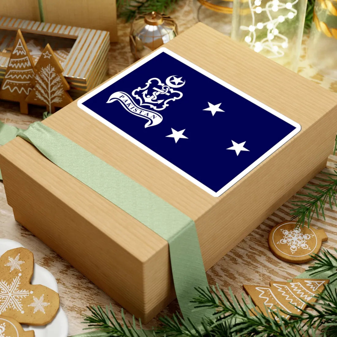 Pakistan Navy Vice Admiral (Pakistan) STICKER Vinyl Kiss-Cut Decal - The Sticker Space