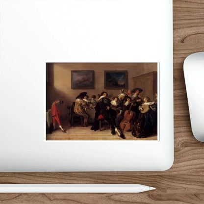 SKU:16456239917124017700 Sticker types:White Shape:Die-Cut Sizes:5" × 5"