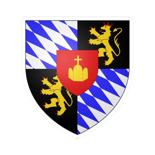 Palatinate-treasurer (Germany) (Coat of Arms) STICKER Vinyl Kiss-Cut Decal 2 Inch White - The Sticker Space