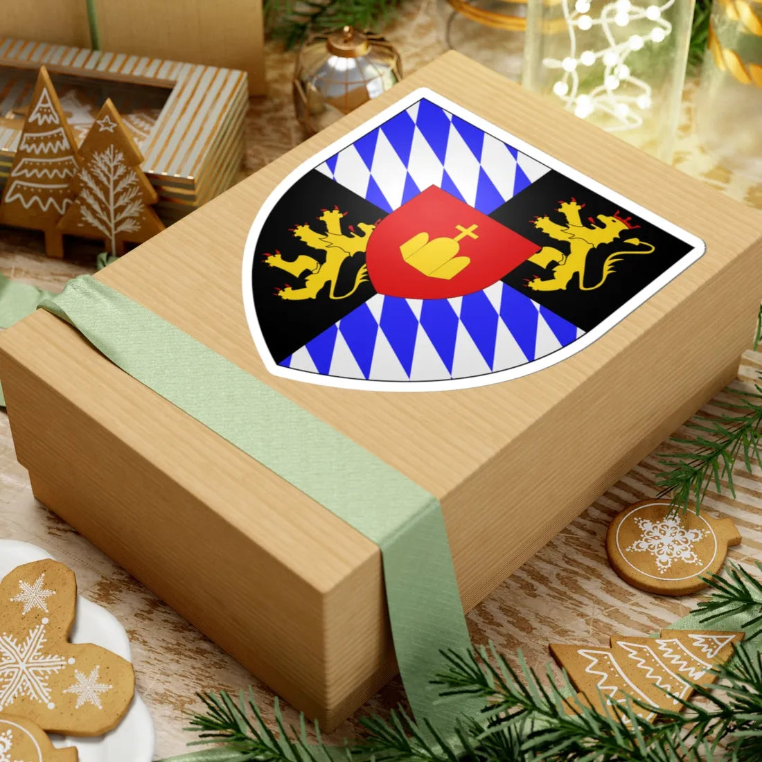 Palatinate-treasurer (Germany) (Coat of Arms) STICKER Vinyl Kiss-Cut Decal - The Sticker Space