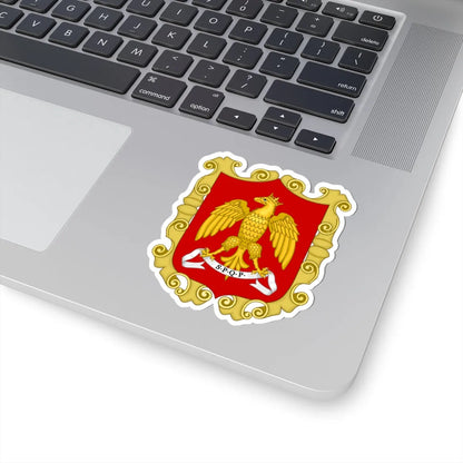 Palermo-Stemma-2 (Italy) (Coat of Arms) STICKER Vinyl Kiss-Cut Decal - The Sticker Space