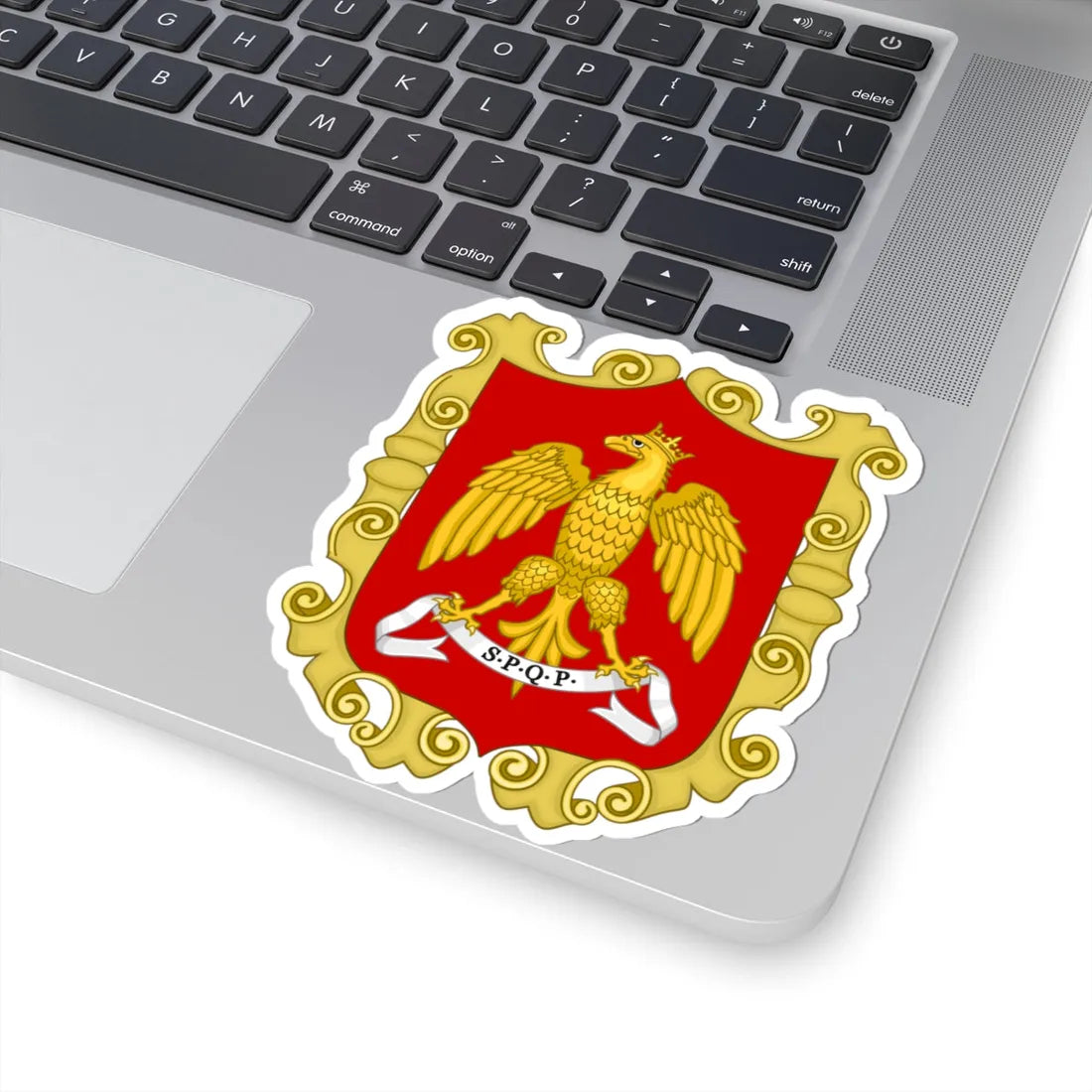 Palermo-Stemma-2 (Italy) (Coat of Arms) STICKER Vinyl Kiss-Cut Decal - The Sticker Space