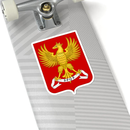 Palermo-Stemma-3 (Italy) (Coat of Arms) STICKER Vinyl Kiss-Cut Decal - The Sticker Space