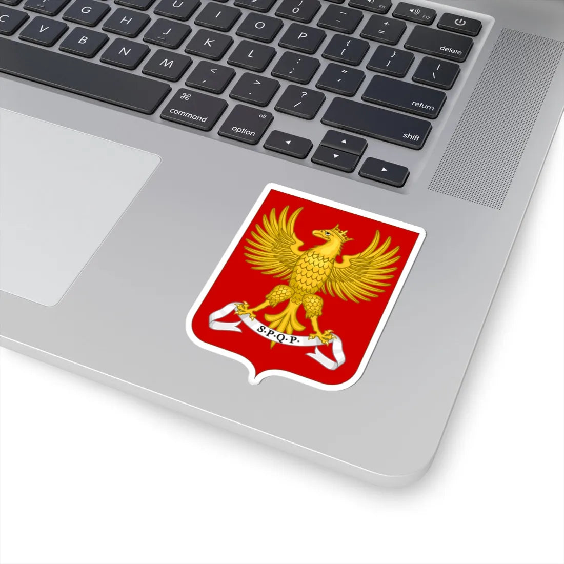 Palermo-Stemma-3 (Italy) (Coat of Arms) STICKER Vinyl Kiss-Cut Decal - The Sticker Space