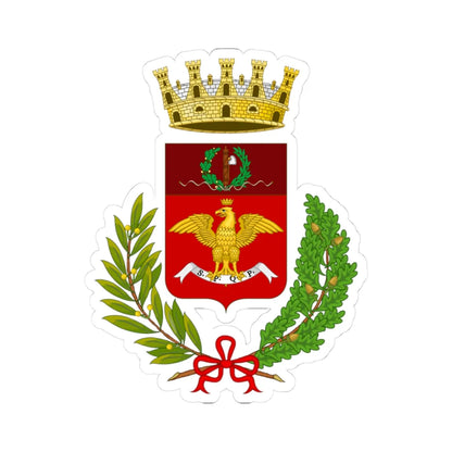 Palermo-Stemma DCG 18 Maggio 1942 (Italy) (Coat of Arms) STICKER Vinyl Kiss-Cut Decal 3 Inch White - The Sticker Space